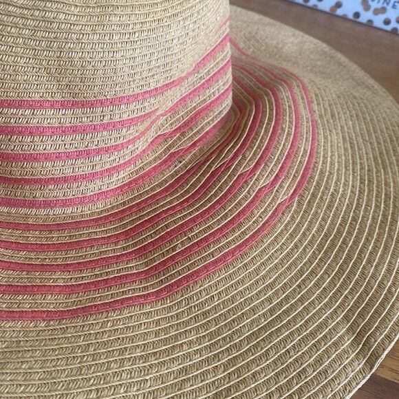 J. Crew Wide Brim Straw Hat O/S - Picture 5 of 6